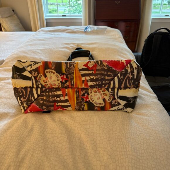 Jimmy Choo Project Pep Tote in Black - Picture 9 of 12